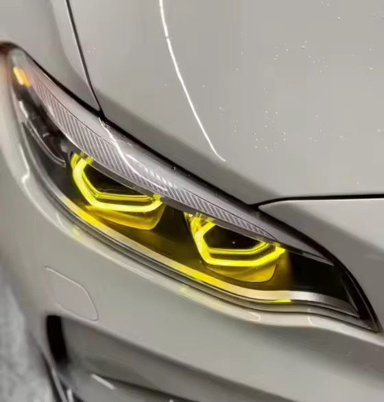 PPG Color Change Modules DRL for BMW 2 Series /M2 F22/F23/F87 White / Yellow (Facelift models only)
