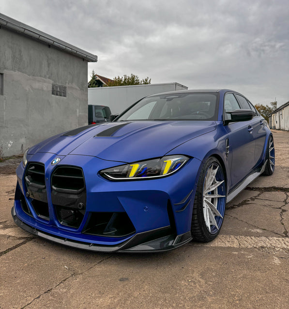 PPG Snake Eye Style color-changing LED facelift headlights for BMW G80 M3/ G82 M4/ 4 Series G-Series