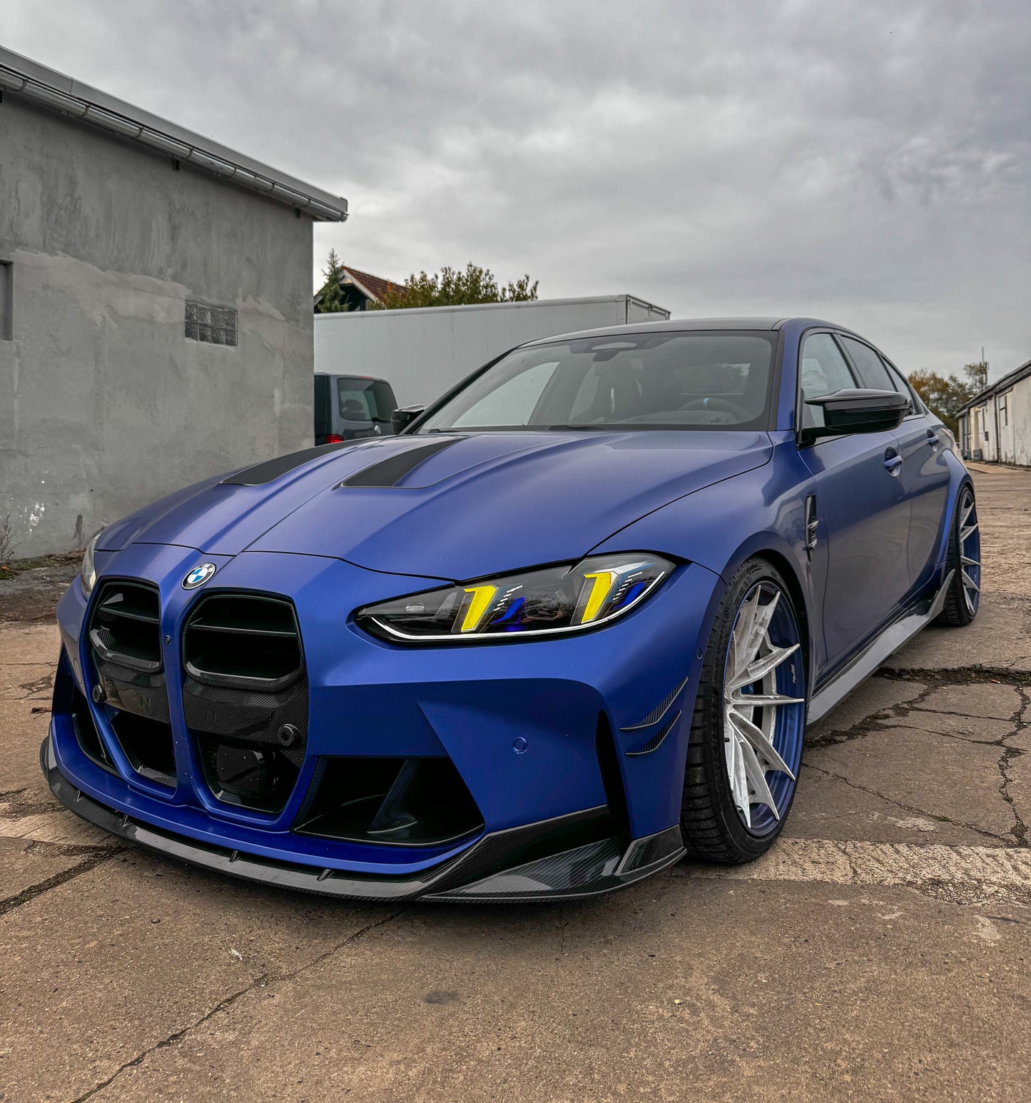 PPG Snake Eye Style farbwechselnde LED Facelift Scheinwerfer BMW G80 M3/ G82 M4/ 4er G-Reihe