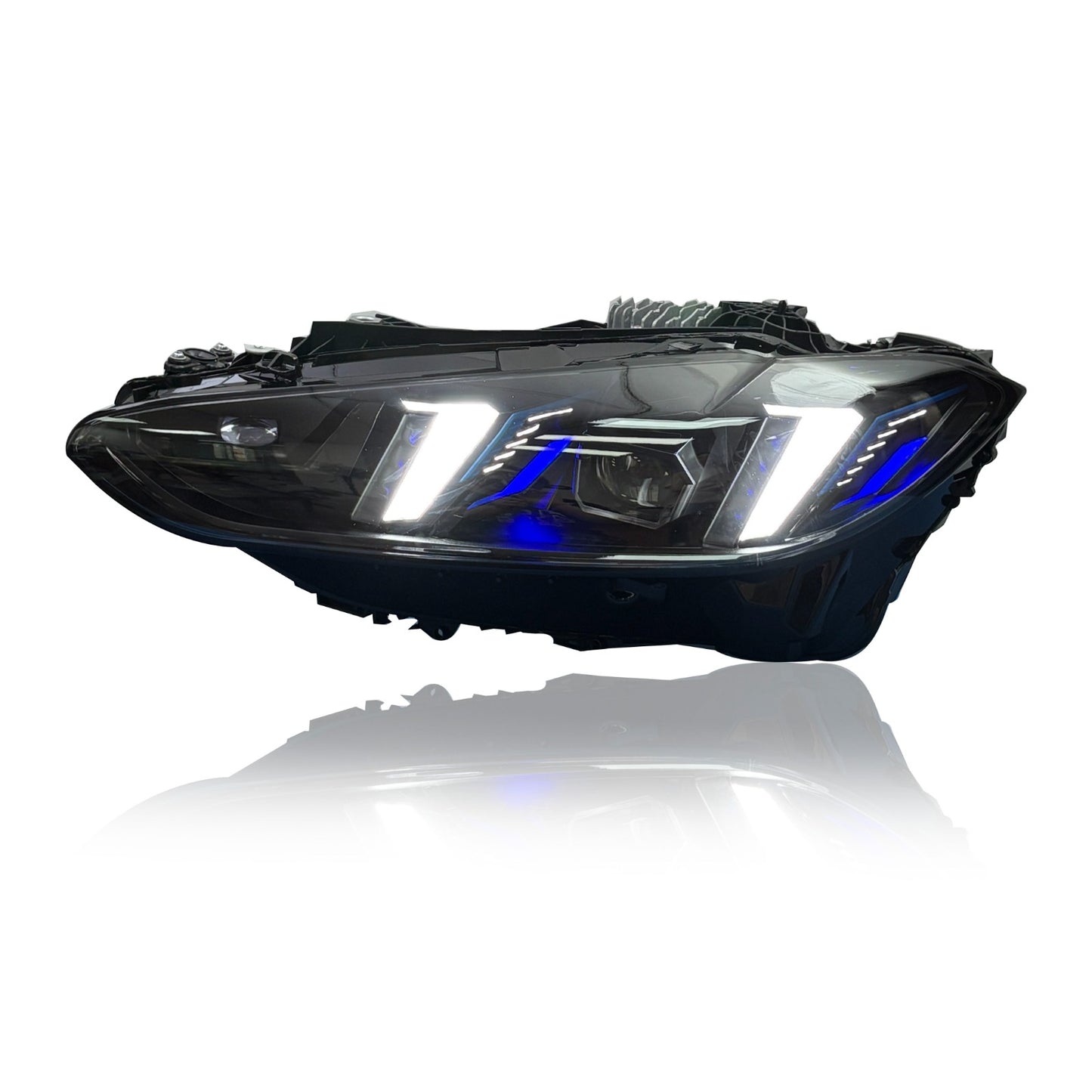 PPG BlackLine Snake-Eye Style – Farbwechselnde LED Facelift-Scheinwerfer für BMW G80 M3 / G82 M4 / G22-G26 4er G-Reihe (Vor-Facelift)