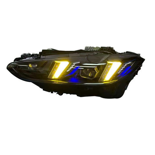 PPG BlackLine Snake-Eye Style – Farbwechselnde LED Facelift-Scheinwerfer für BMW G80 M3 / G82 M4 / G22-G26 4er G-Reihe (Vor-Facelift)