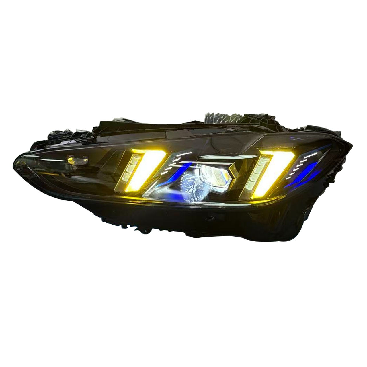 PPG BlackLine Snake-Eye Style – Farbwechselnde LED Facelift-Scheinwerfer für BMW G80 M3 / G82 M4 / G22-G26 4er G-Reihe (Vor-Facelift)