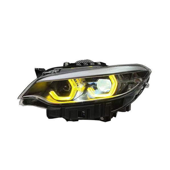 PPG LCI-Style Headlights for BMW 2 Series F-Series – Daytime Running Lights White/Yellow