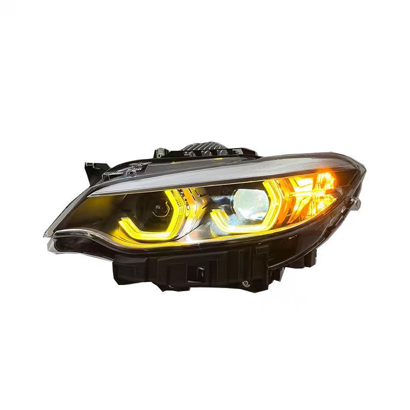 PPG LCI-Style Headlights for BMW 2 Series F-Series – Daytime Running Lights White/Yellow