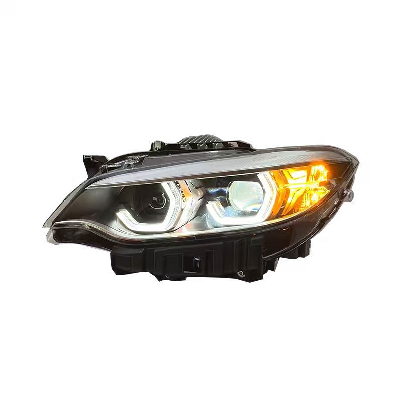 PPG LCI-Style Headlights for BMW 2 Series F-Series – Daytime Running Lights White/Yellow